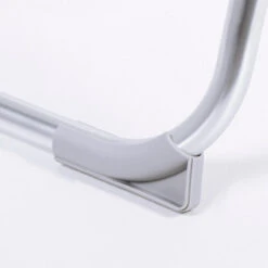 AKTIVE - Chaise Pliante Haute Avec Dossier Haut Réglable 5 Positions, Gris -Quechua Camp Promos Magasin aktive chaise pliante haute avec dossier haut reglable 5 positions gris 6