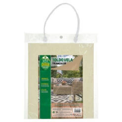 Aktive Garden Store D'ombrage Triangulaire Couleur Crème -Quechua Camp Promos Magasin aktive garden store dombrage triangulaire couleur creme 3