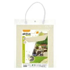 Aktive Garden Uv50 Store Rectangulaire Crème Store D'ombrage -Quechua Camp Promos Magasin aktive garden uv50 store rectangulaire creme store dombrage 3