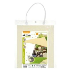 Aktive Garden Uv50 Store Triangulaire Couleur Crème -Quechua Camp Promos Magasin aktive garden uv50 store triangulaire couleur creme 3