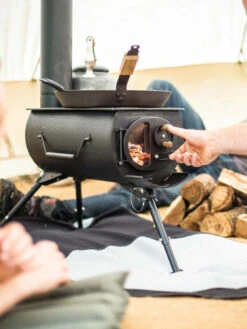 Anevay Frontier PLUS Next Generation Portable Poêle à Bois -Quechua Camp Promos Magasin anevay frontier plus next generation portable poele a bois 5