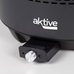 Barbecue Rond Noir Sans Fumée 2 En 1 Ø34 Cm Aktive -Quechua Camp Promos Magasin barbecue rond noir sans fumee 2 en 1 o34 cm aktive 4