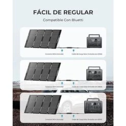 BLUETTI Panneau Solaire MP200 Pour Camping, Jardin, Voyage -Quechua Camp Promos Magasin bluetti panneau solaire mp200 pour camping jardin voyage 2