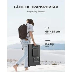 BLUETTI Panneau Solaire MP200 Pour Camping, Jardin, Voyage -Quechua Camp Promos Magasin bluetti panneau solaire mp200 pour camping jardin voyage 3