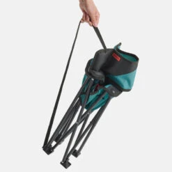 Quechua CHAISE BASSE PLIANTE DE CAMPING MH100 Bleue -Quechua Camp Promos Magasin chaise basse pliante de camping mh100 bleue 2