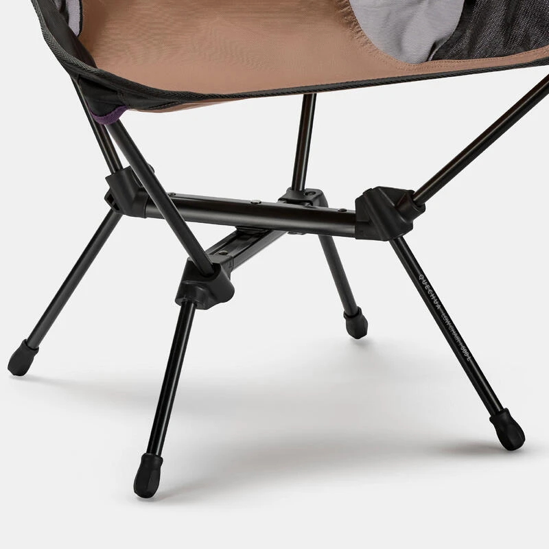 Quechua CHAISE BASSE PLIANTE DE CAMPING MH500 MARRON 9 Quechua CHAISE BASSE PLIANTE DE CAMPING MH500 MARRON – Image 9