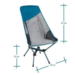 Quechua CHAISE BASSE PLIANTE DE CAMPING MH500 XL -Quechua Camp Promos Magasin chaise basse pliante de camping mh500 xl 3