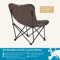 Chaise De Camping Pliante - Mala - Sac De Transport - Rembourrée - Max. 135 Kg -Quechua Camp Promos Magasin chaise de camping pliante mala sac de transport rembourree max 135 kg 5