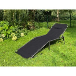 Chaise Longue Torget - Transat - Bain De Soleil 190x60x30 Cm - 150 Kg - Pliable -Quechua Camp Promos Magasin chaise longue torget transat bain de soleil 190x60x30 cm 150 kg pliable 4