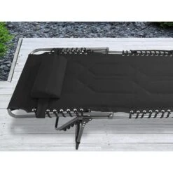 Chaise Longue Torget - Transat - Bain De Soleil 190x60x30 Cm - 150 Kg - Pliable -Quechua Camp Promos Magasin chaise longue torget transat bain de soleil 190x60x30 cm 150 kg pliable 5