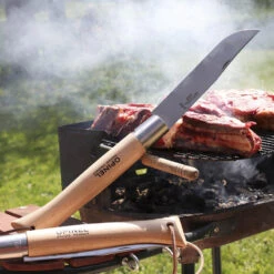 Couteau Géant Opinel N°13 Inox Et Sa Boîte -Quechua Camp Promos Magasin couteau geant opinel n13 inox et sa boite 3