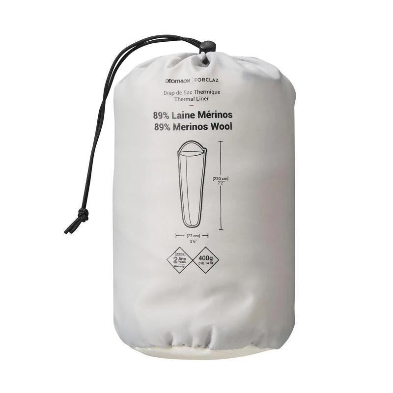 Drap De Sac De Trekking - MT500 Mérinos 2 Drap De Sac De Trekking - MT500 Mérinos – Image 2