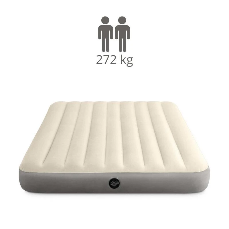 Intex Dura Beam - Lit Gonflable - 203x152x25cm - Compris Les Accessoires 3 Intex Dura Beam - Lit Gonflable - 203x152x25cm - Compris Les Accessoires – Image 3