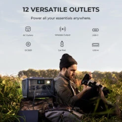 Générateur Solaire BLUETTI EB70 716Wh 9 Générateur Solaire BLUETTI EB70 716Wh -Quechua Camp Promos Magasin generateur solaire bluetti eb70 716wh 2