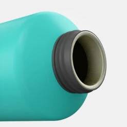 Quechua Gourde Alu 1L Avec Bouchon à Ouverture Rapide Pour La Randonnée - Vert -Quechua Camp Promos Magasin gourde alu 1l avec bouchon a ouverture rapide pour la randonnee vert 8