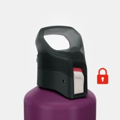 Quechua Gourde Alu 1L Avec Bouchon à Ouverture Rapide Pour La Randonnée - Violet 13 Quechua Gourde Alu 1L Avec Bouchon à Ouverture Rapide Pour La Randonnée - Violet -Quechua Camp Promos Magasin gourde alu 1l avec bouchon a ouverture rapide pour la randonnee violet 3