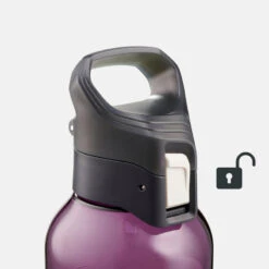 Quechua Gourde Ecozen® 0,8L Avec Bouchon Ouverture Rapide Pour La Randonnée - Violet -Quechua Camp Promos Magasin gourde ecozen 08l avec bouchon ouverture rapide pour la randonnee violet 6