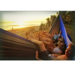 TICKET TO THE MOON Hamac King SizeAqua / Gris Foncé -Quechua Camp Promos Magasin hamac king sizeaqua gris fonce 3