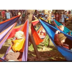 TICKET TO THE MOON Hamac TTTM Compact Jaune Foncé -Quechua Camp Promos Magasin hamac tttm compact jaune fonce 4