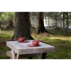 Kupilka Boîte-cadeau-Tasse, Cuillère Et Bol-Cranberry (Rouge) -Quechua Camp Promos Magasin kupilka boite cadeau tasse cuillere et bol cranberry rouge 2