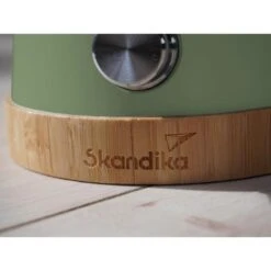 Lampe Lanterne De Camping LED Kiruna - Rechargeable - USB - Bambou - Style Rétro -Quechua Camp Promos Magasin lampe lanterne de camping led kiruna rechargeable usb bambou style retro 2