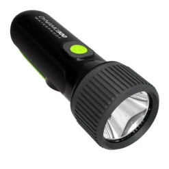 Quechua Camp Promos Magasin 20 Lampe Torche Autonome étanche - DYNAMO 300 WP Noire - 35 Lumens