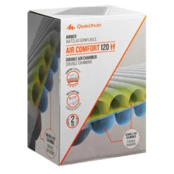 Quechua MATELAS DE CAMPING GONFLABLE AIR CONFORT | 2 PERSONNES - LARGEUR 120 CM -Quechua Camp Promos Magasin matelas de camping gonflable air confort 2 personnes largeur 120 cm 2