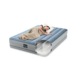 Matelas Gonflable - Intex Mid-Rise Comfort -2 Personnes -Quechua Camp Promos Magasin matelas gonflable intex mid rise comfort 2 personnes 2