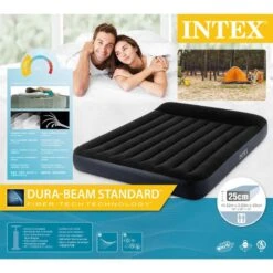 Matelas Gonflable - Intex Pillow Rest Classic -2 Personnes -Quechua Camp Promos Magasin matelas gonflable intex pillow rest classic 2 personnes 4