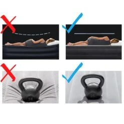 Matelas Gonflable - Intex Prestige Downy -1 Personne - 76x191x25 Cm (BxLxH) -Quechua Camp Promos Magasin matelas gonflable intex prestige downy 1 personne 76x191x25 cm bxlxh 3