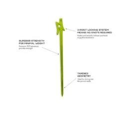 Nemo Equipment Airpin Tent Pegs - 4 Pièces -Quechua Camp Promos Magasin nemo equipment airpin tent pegs 4 pieces 4