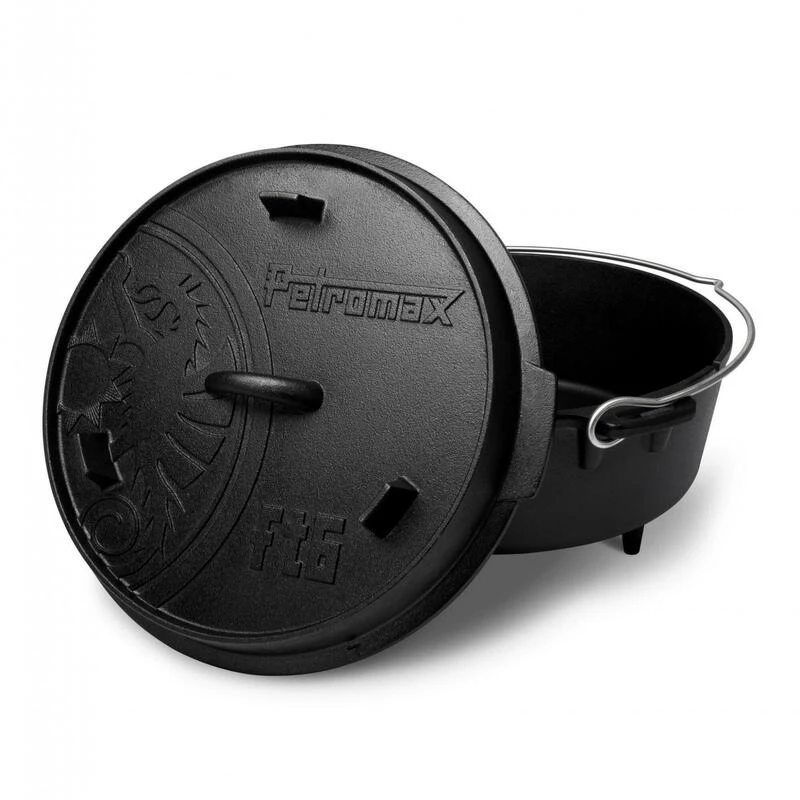 Petromax Dutch Oven FT6-6QT - Avec Pieds 1 Petromax Dutch Oven FT6-6QT - Avec Pieds