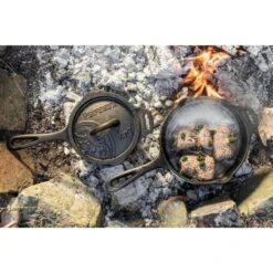 Petromax KR1 Poêle En Fonte Avec Couvercle (1 Litre) -Quechua Camp Promos Magasin petromax kr1 poele en fonte avec couvercle 1 litre 2