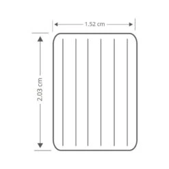 Intex Prestige Downy Jr. Twin Airbed - Lit Gonflable - 191x152x25cm - Avec Accessoires -Quechua Camp Promos Magasin prestige downy jr twin airbed lit gonflable 191x152x25cm avec accessoires 3