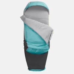 Quechua SAC DE COUCHAGE ENFANT 2 EN 1 - SLEEPIN BED JUNIOR 10°C BLEU 13 Quechua SAC DE COUCHAGE ENFANT 2 EN 1 - SLEEPIN BED JUNIOR 10°C BLEU -Quechua Camp Promos Magasin sac de couchage enfant 2 en 1 sleepin bed junior 10c bleu 3