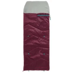 Quechua SAC DE COUCHAGE ENFANT MH100 10°C - PRUNE -Quechua Camp Promos Magasin sac de couchage enfant mh100 10c prune 3