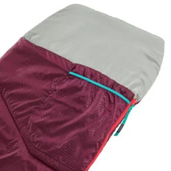 Quechua SAC DE COUCHAGE ENFANT MH100 10°C - PRUNE -Quechua Camp Promos Magasin sac de couchage enfant mh100 10c prune 8