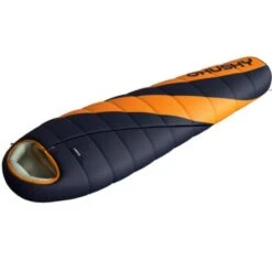 Husky Sac De Couchage Momie Enjoy 2023 -25°C 220 Cm - Gris - Orange - Adultes -Quechua Camp Promos Magasin sac de couchage momie enjoy 2023 25c 220 cm gris orange adultes 3