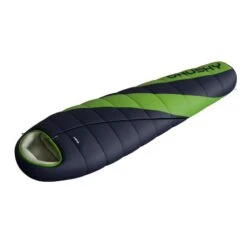 Husky Sac De Couchage Momie Espace -6°C 2021 220 X 85 Cm - Gris Avec Vert - Adultes -Quechua Camp Promos Magasin sac de couchage momie espace 6c 2021 220 x 85 cm gris avec vert adultes 2