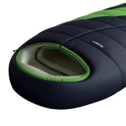 Husky Sac De Couchage Momie Espace -6°C 2021 220 X 85 Cm - Gris Avec Vert - Adultes -Quechua Camp Promos Magasin sac de couchage momie espace 6c 2021 220 x 85 cm gris avec vert adultes 3