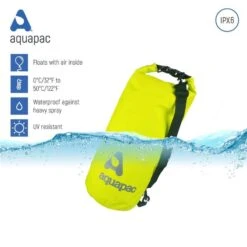 Aquapac Sac étanche 25L Heavyweight Avec Bandoulière Blu -Quechua Camp Promos Magasin sac etanche 25l heavyweight avec bandouliere blu 3