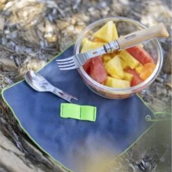 Set Complet Opinel Picnic+ - Opinel N°8 + Embouts Cuillère Et Fourchette -Quechua Camp Promos Magasin set complet opinel picnic opinel n8 embouts cuillere et fourchette 2