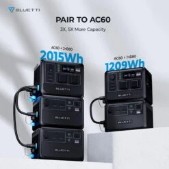 Station Électrique Portable BLUETTI AC60+B80+PV200,IP65 Générateur Solaire 12 Station Électrique Portable BLUETTI AC60+B80+PV200,IP65 Générateur Solaire -Quechua Camp Promos Magasin station electrique portable bluetti ac60b80pv200ip65 generateur solaire 5