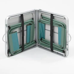 Quechua TABLE DE CAMPING PLIANTE - 4 TABOURETS - 4 À 6 PERSONNES -Quechua Camp Promos Magasin table de camping pliante 4 tabourets 4 a 6 personnes 3