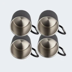 Tasse Thermique De Camping 300 Ml | Mousqueton | Acier Inoxydable | 4 Gobelets 10 Tasse Thermique De Camping 300 Ml | Mousqueton | Acier Inoxydable | 4 Gobelets -Quechua Camp Promos Magasin tasse thermique de camping 300 ml mousqueton acier inoxydable 4 gobelets 3