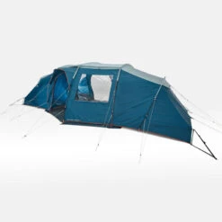 Quechua Tente à Arceaux De Camping - Arpenaz 8.4 - 8 Personnes - 4 Chambres -Quechua Camp Promos Magasin tente a arceaux de camping arpenaz 84 8 personnes 4 chambres 9