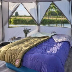 Tente Coleman 8 Personnes Octagon Gris 11 Tente Coleman 8 Personnes Octagon Gris -Quechua Camp Promos Magasin tente coleman 8 personnes octagon gris 4