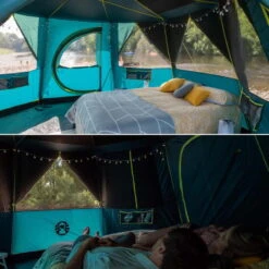 Tente Coleman Octagon Blackout 8 -Quechua Camp Promos Magasin tente coleman octagon blackout 8 4