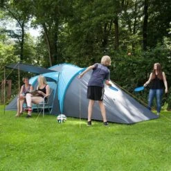 Tente Dôme Familiale Hammerfest 6 - Camping - 6 Personnes - 2 Cabines -Quechua Camp Promos Magasin tente dome familiale hammerfest 6 camping 6 personnes 2 cabines 5