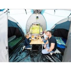 Tente Dôme Hammerfest 4 Plus - Camping - 2 Cabines - 4 Personnes - 2 Entrées -Quechua Camp Promos Magasin tente dome hammerfest 4 plus camping 2 cabines 4 personnes 2 entrees 2